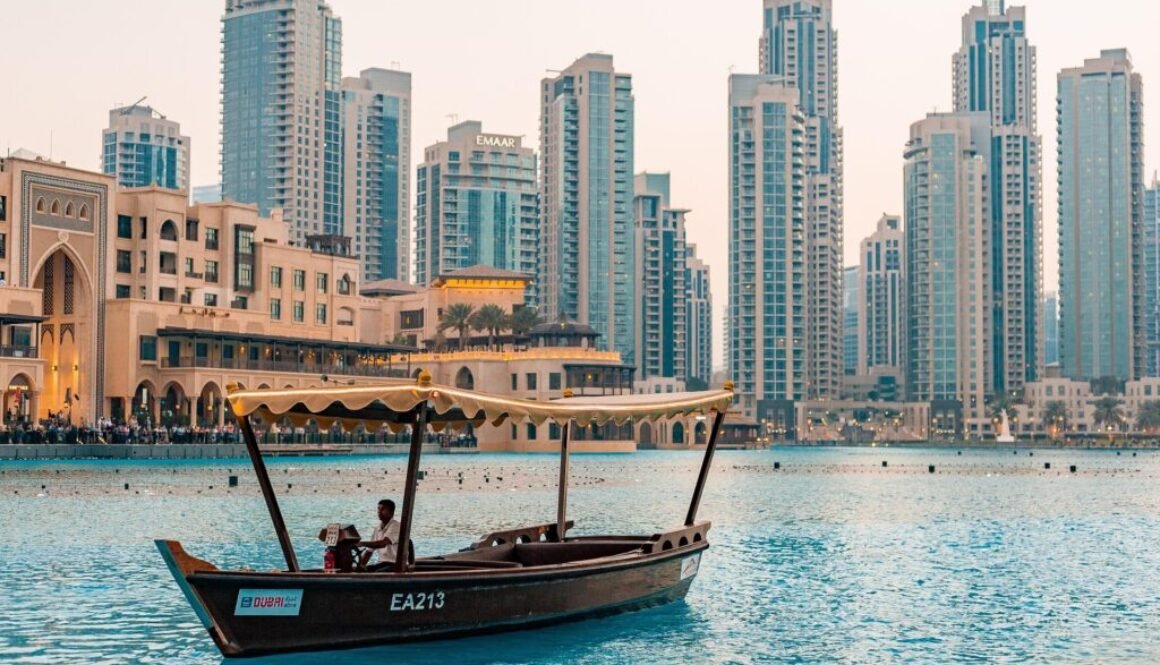 Dubai skyline photographed by Olga Ozik