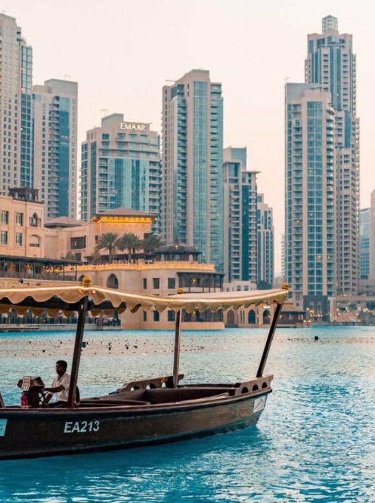 Dubai skyline photographed by Olga Ozik